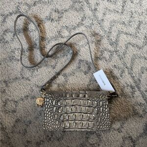 NWT Brahmin Minuette Chrome Melbourne Crossbody